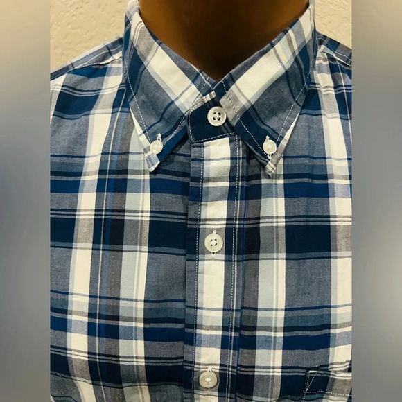 J.Crew men’s Flex Washed Classic Fit Button Up Dress Shirt size L - Picture 3 of 9